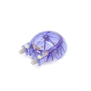 Cassette, Blue, Peristaltic Pump Head, WP1000, 3 / 32" BPT Tubing, 4mm Hose Connections, 4 Rollers