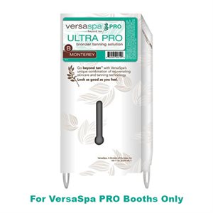 VersaSpa Pro Ultra Pro Bronzer Solution, Monterey, Smart Container, 1.4 Gallon