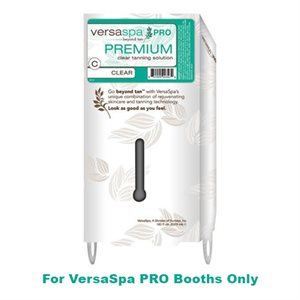 VersaSpa Pro Premium Solution, Clear, Smart Container, 1.4 Gallon
