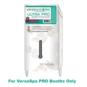 VersaSpa Pro Ultra Pro Bronzer Solution, Catalina, Smart Container, 1.4 Gallon
