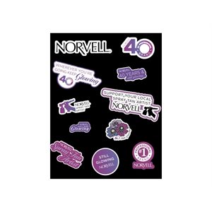 Stickers Norvell 40th Celebration