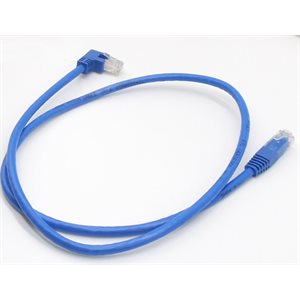 Cable, CAT5e, RJ45, 3.0, Blue