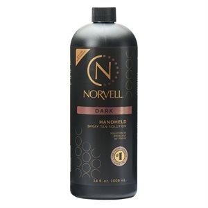 Norvell Professional Handheld Spray Tan Solution, Dark, 34.0 fl. oz.