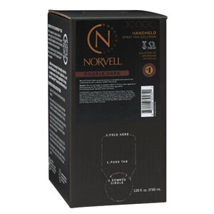 Norvell Professional Handheld Spray Tan Solution, Double Dark, 128.0 fl. oz.