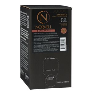 Norvell Professional Handheld Spray Tan Solution, Dark Rapid, 128.0 fl. oz.