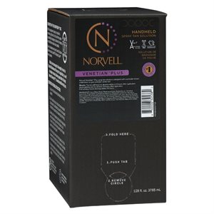 Norvell Professional Handheld Spray Tan Solution, Venetian Plus, 128.0 fl. oz.