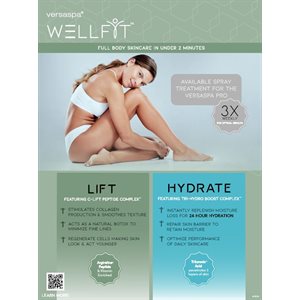 WellFit 24x36 Hydrate & Lift Poster