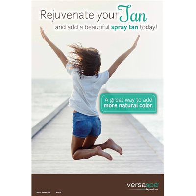 VersaSpa Poster, Rejuvenate Your Tan