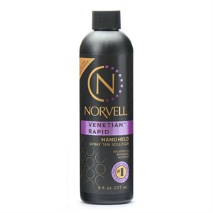Norvell Professional Handheld Spray Tan Solution, Venetian Rapid, 8.0 fl. oz.